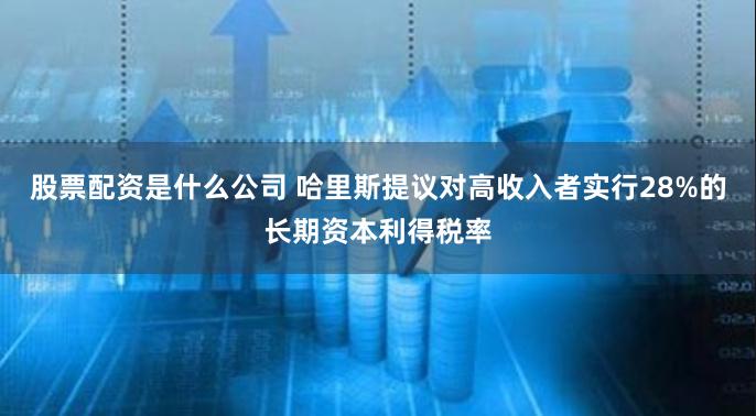 股票配资是什么公司 哈里斯提议对高收入者实行28%的长期资本利得税率