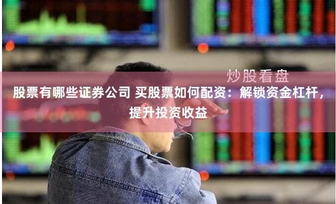 股票有哪些证券公司 买股票如何配资：解锁资金杠杆，提升投资收益