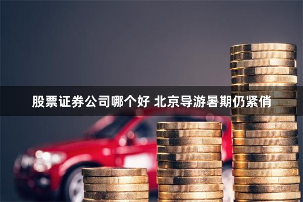 股票证券公司哪个好 北京导游暑期仍紧俏